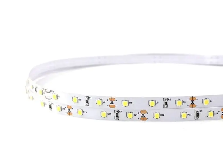 A reel of flexible LED strip.