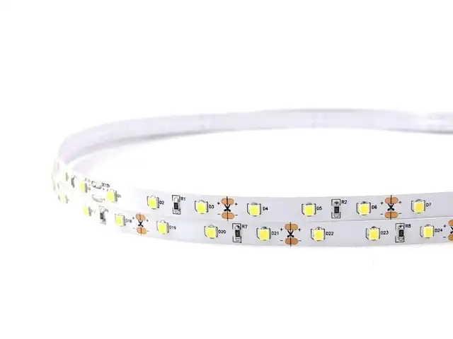 A reel of flexible LED strip.